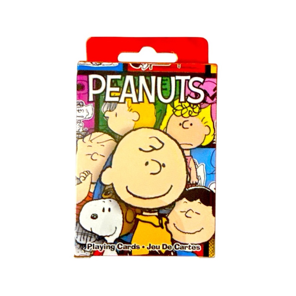 Peanuts Red Playing Cards Set